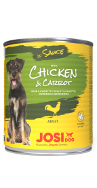 JOSIDOG CHICKEN&CARROT IN SAUCE