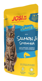 JOSICAT WITH SALMON IN SAUCE