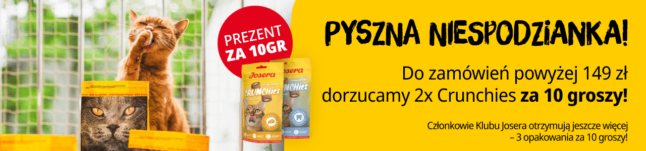 Promocja Josera - przysmaki dla psa i kota